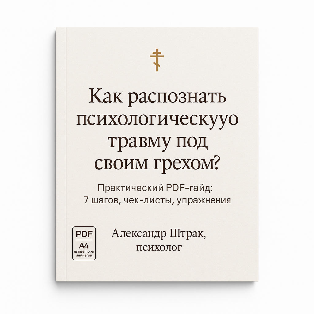 Гайд «Как распознать, что за грехом стот психологичеcкая травма?»